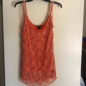 New with tags. INC lined crochet tank